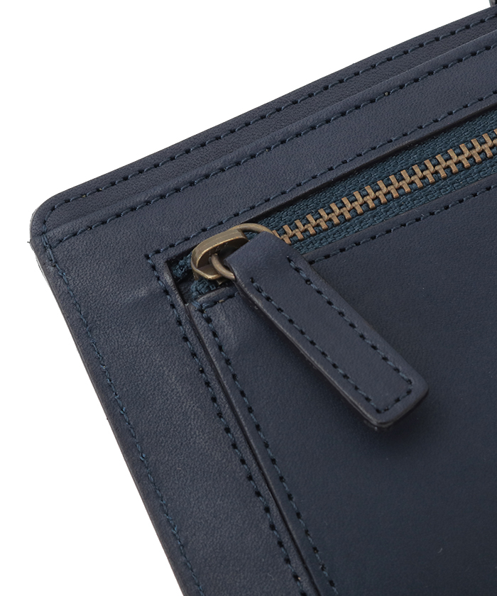 葛飾北斎 長財布カードケース付き 詳細画像 ネイビー 6