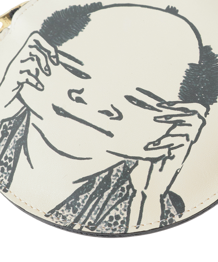 葛飾北斎 北斎漫画コインケース 詳細画像 ホワイト4 6