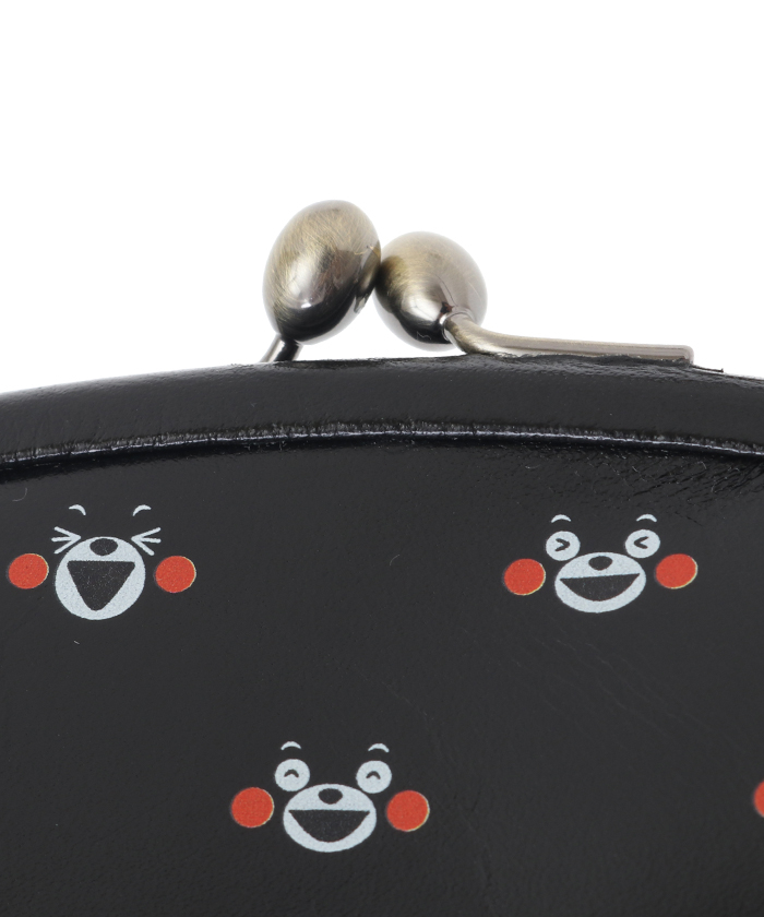 くまモン がま口ミニ財布 詳細画像 ブラック 5