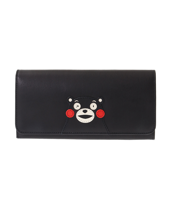 くまモン パッチワーク長財布 詳細画像 ブラック 2