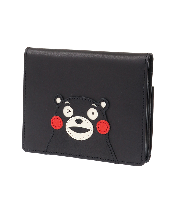 くまモン パッチワーク二つ折り財布