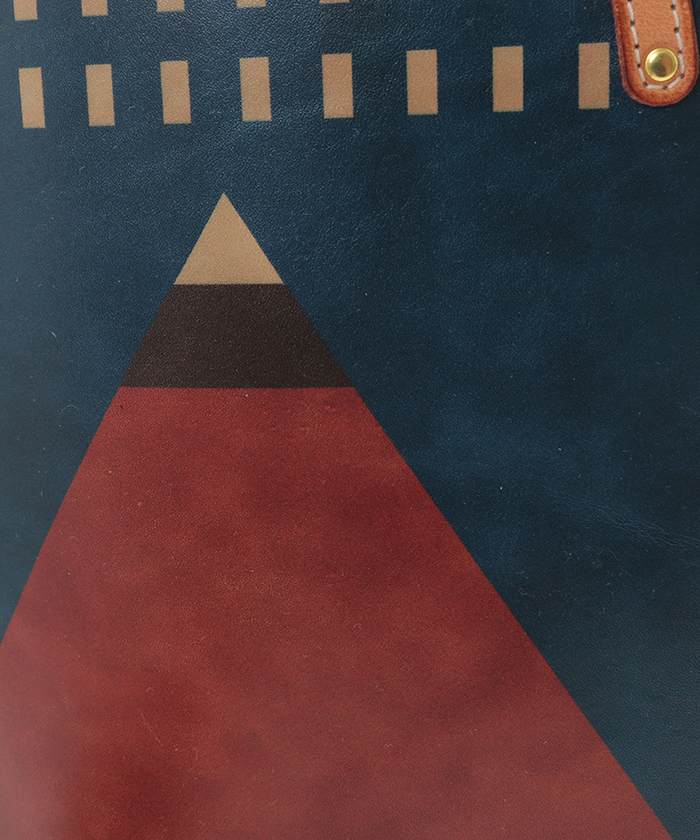 葛飾 北斎 ミニトートバッグ 詳細画像 赤富士イラスト 8