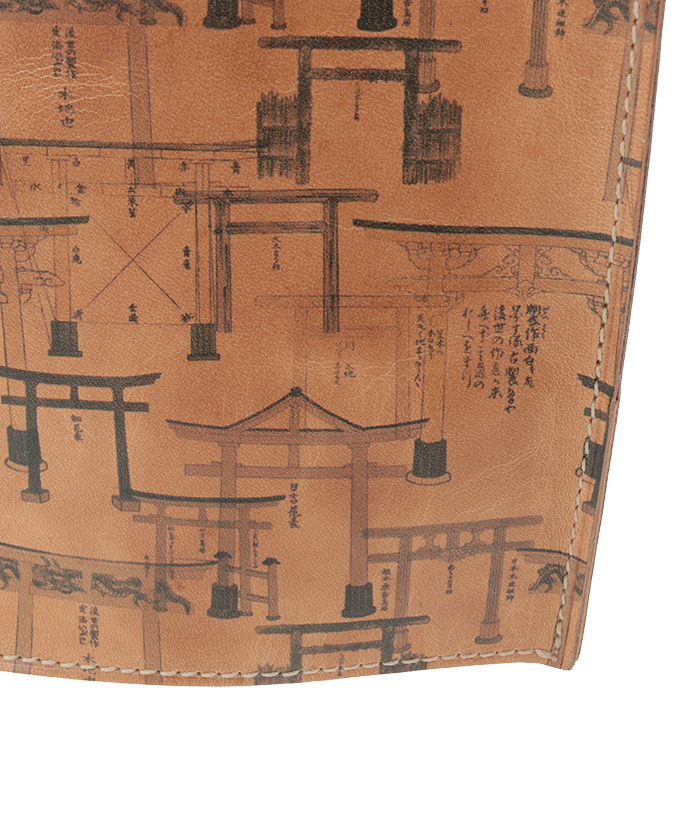 葛飾 北斎 ミニトートバッグ 詳細画像 北斎漫画　鳥居A 7